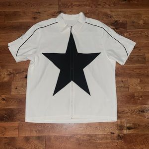 CYBER STAR SHORT SLEEVE ZIP UP!!!!!